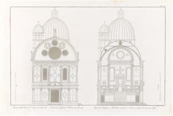 (ARCHITECTURE.) Zanotto, François. Édifices et Monuments Remarquables de Venise.